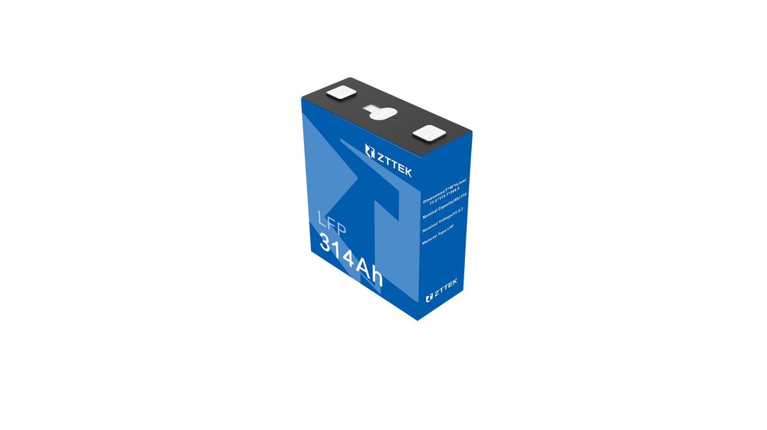 3.2V 314Ah سلول باتری لیتیوم ذخیره انرژی شارژ مجدد CE IEC62619 CB گواهینامه