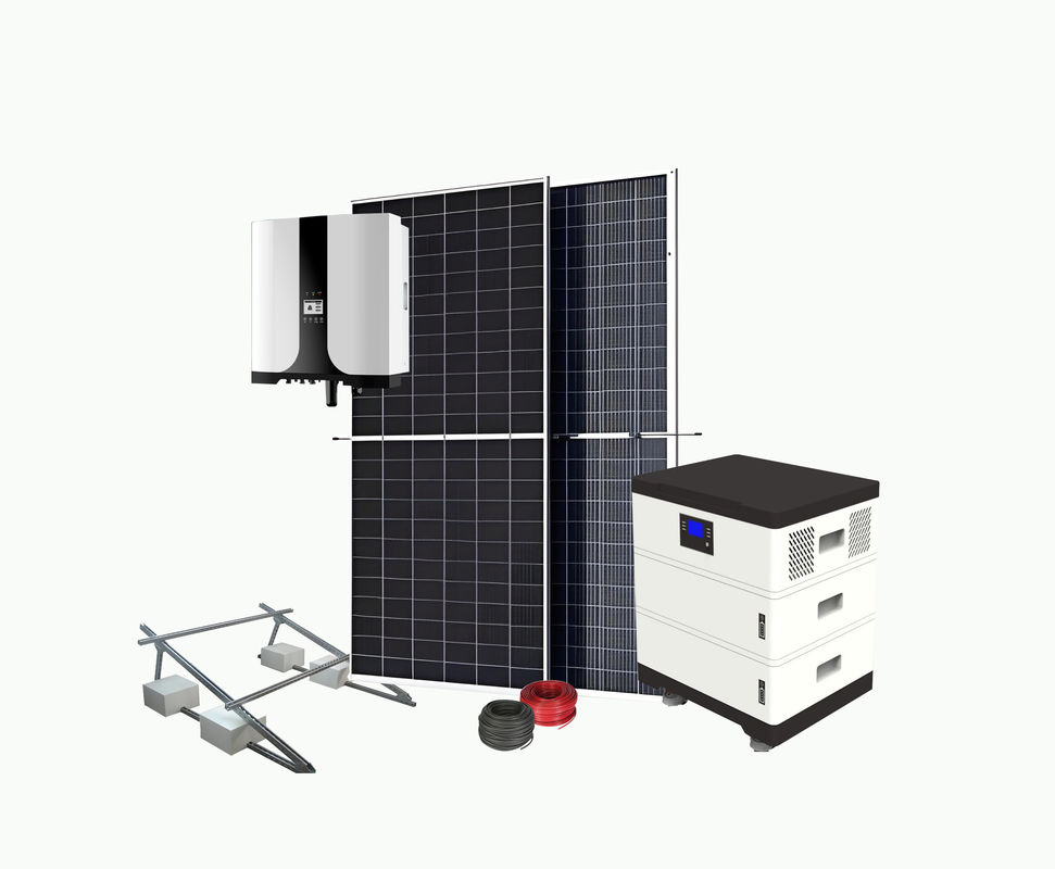 مایکرو شبکه های غیر شبکه ای کارآمد با ذخیره سازی LFP 8kW 14kwh AC 1phase 220V Output